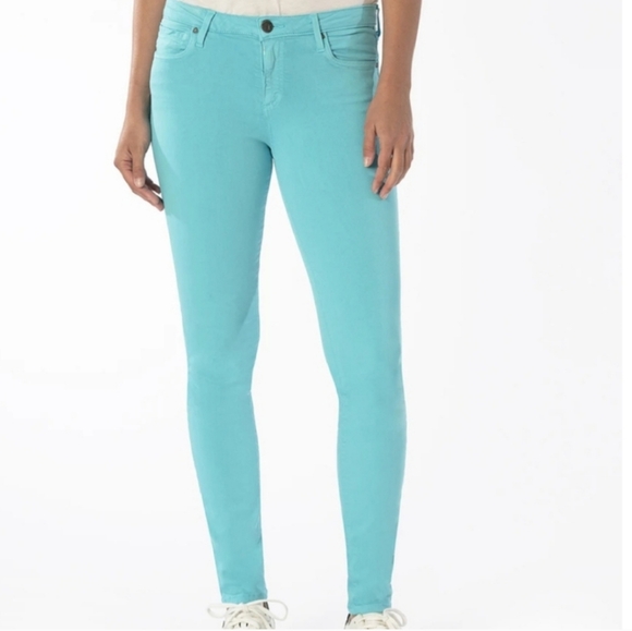 Kut from the Kloth Pants - Kut from the Kloth Ankle skinny aqua blue jeans size 4